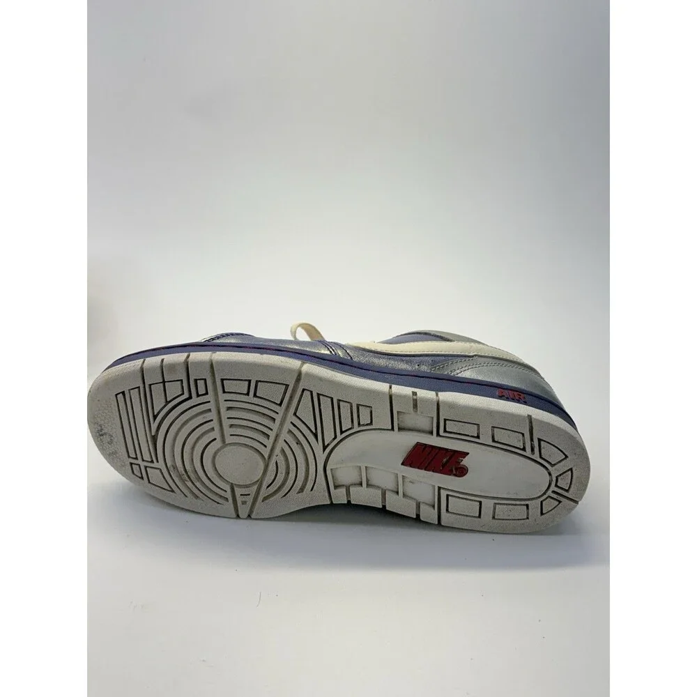 Women’s Size 7 Nike Air Force 1 Low Metallic Purple 318972-500 Athletic Shoes